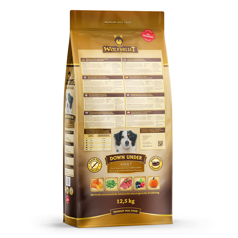 WOLFSBLUT Down Under Adult Dry Dog Food 12.5 kg Brand Wolfsblut