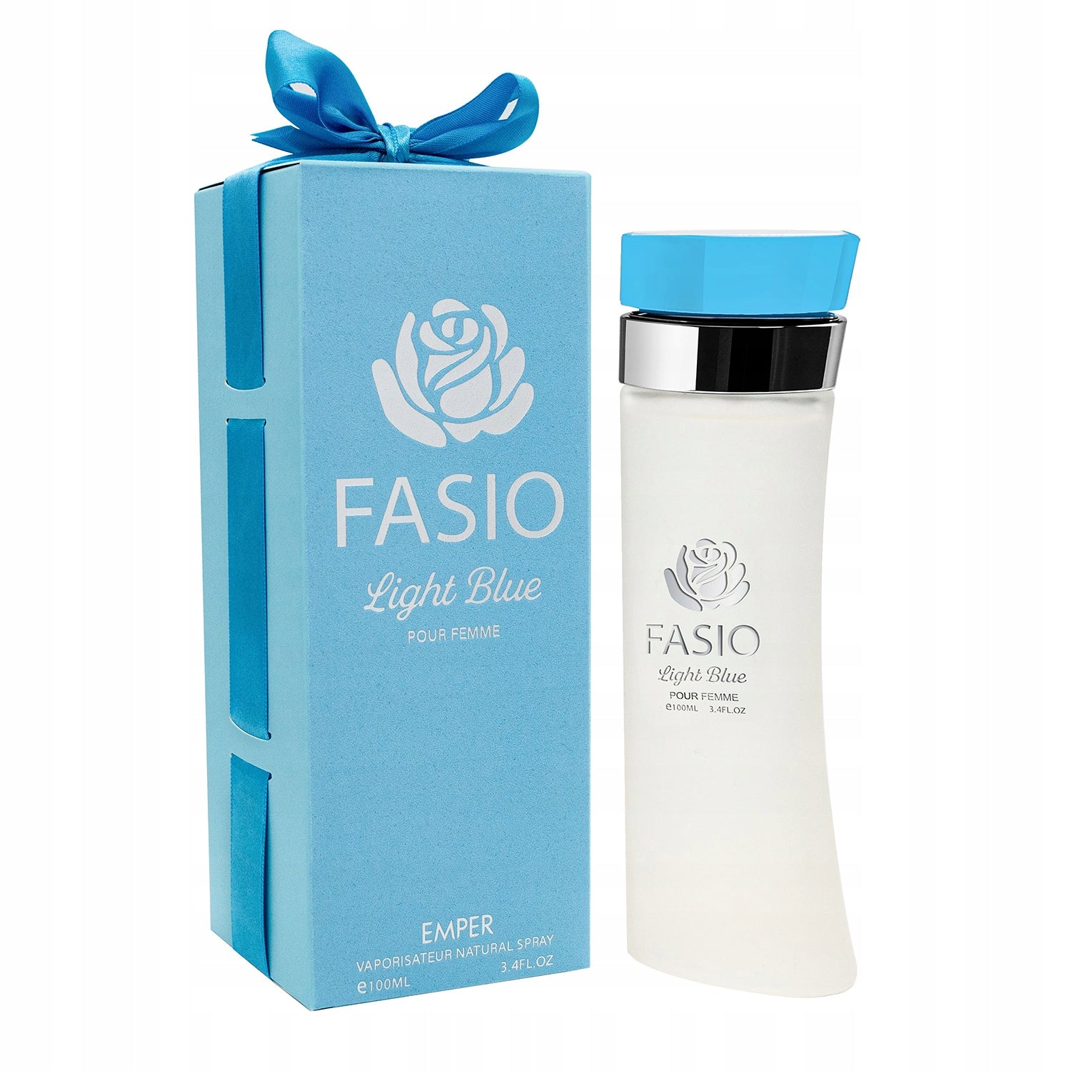 WOMEN'S ARABIC PERFUME Emper Fasio Light Blue Perfumed Water 100 ml Packaging status original