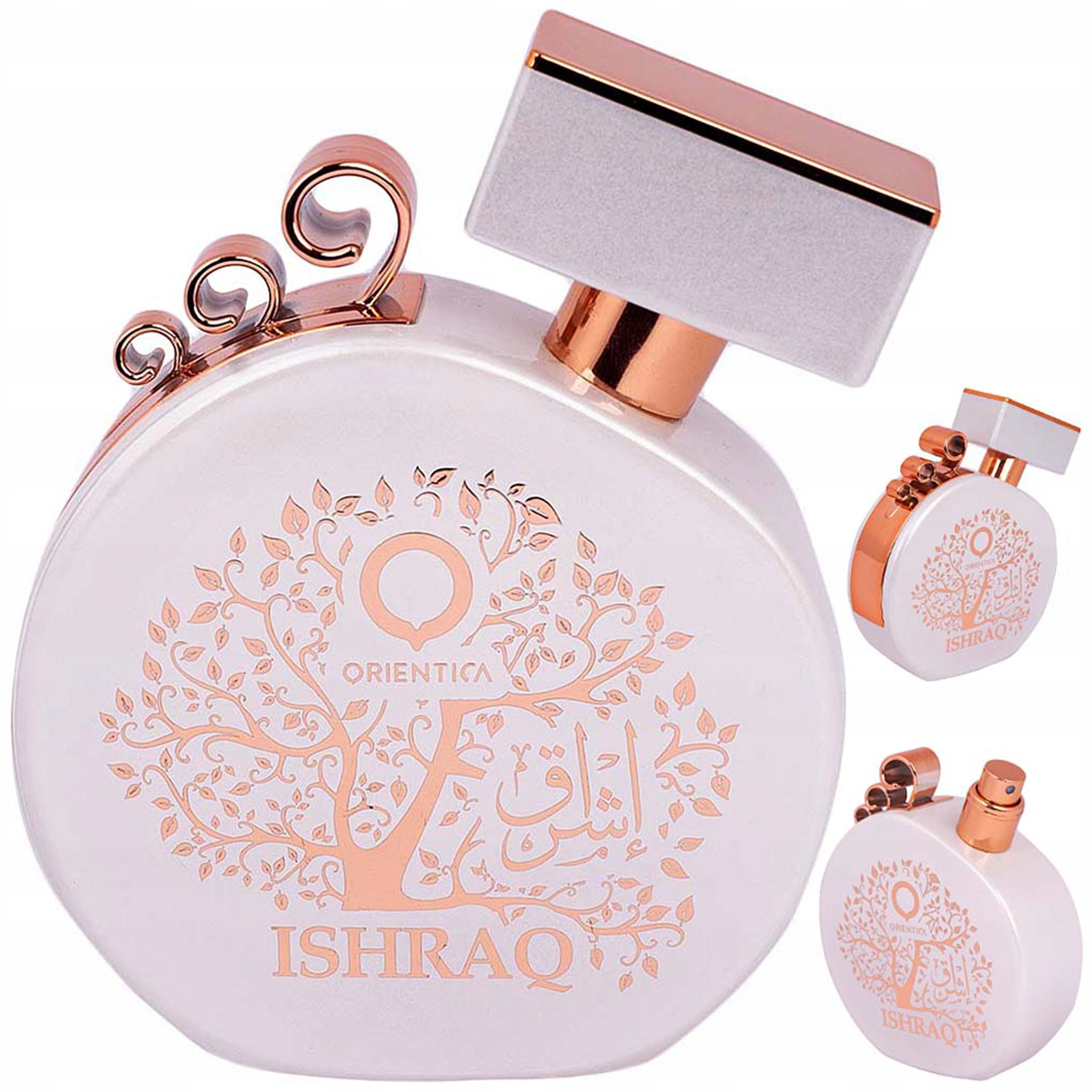 WOMEN'S ARABIC PERFUME ORIENTICA ISHRAQ 100ml DURABLE VANILLA + 2 SAMPLES