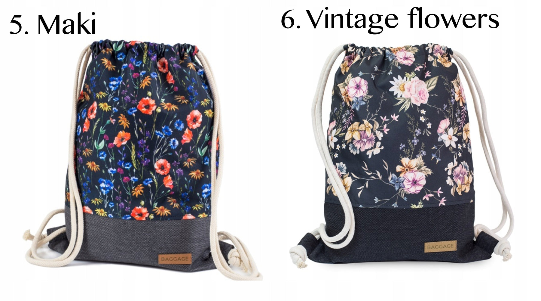 WOMEN'S BACKPACK BAG FLOWER BAGGAGE Polish Manufacturer code 0f4WXLMakilen