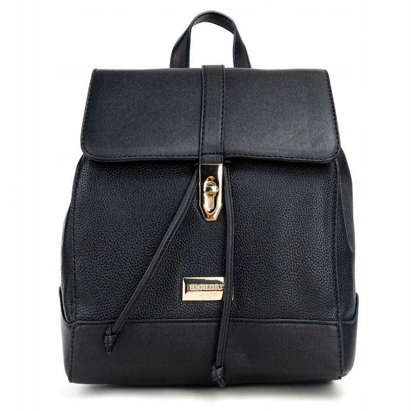 WOMEN'S BACKPACK MONNARI BAG1490-020 BLACK COLLECTION SPRING 2026