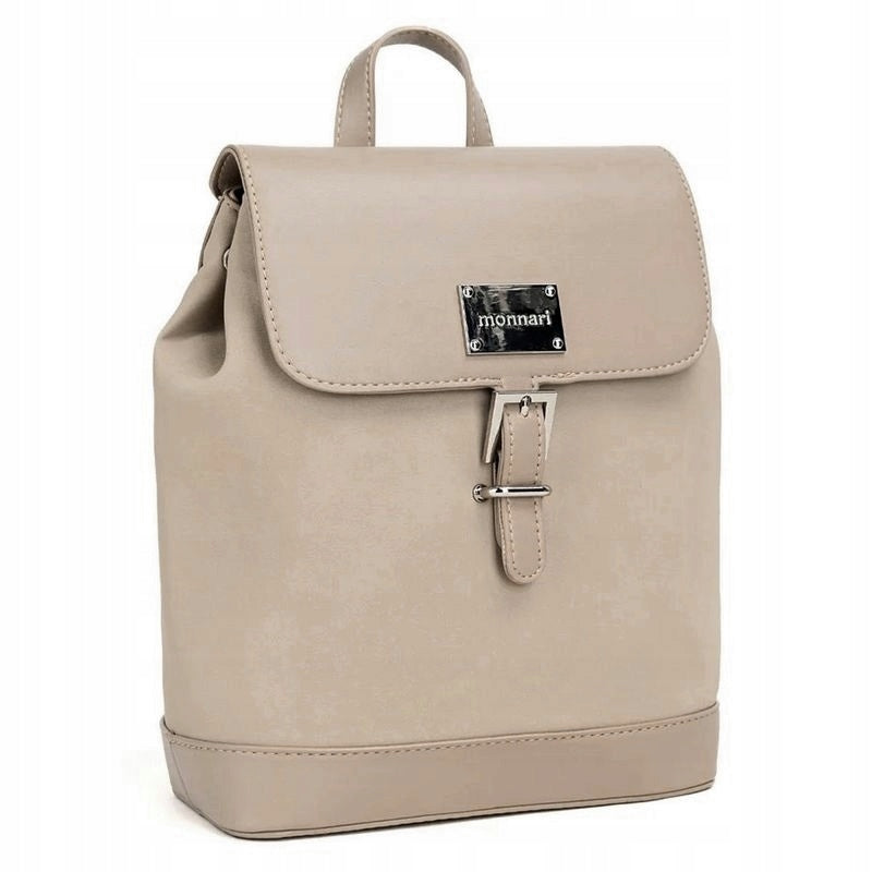 WOMEN'S BACKPACK MONNARI BAG2390-M19 LIGHT GREY Brand Monnari