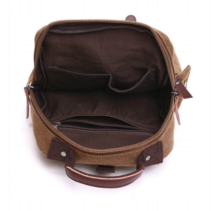 WOMEN'S BACKPACK, RETRO, FOR LAPTOP, A4, COLORS Brand no brand