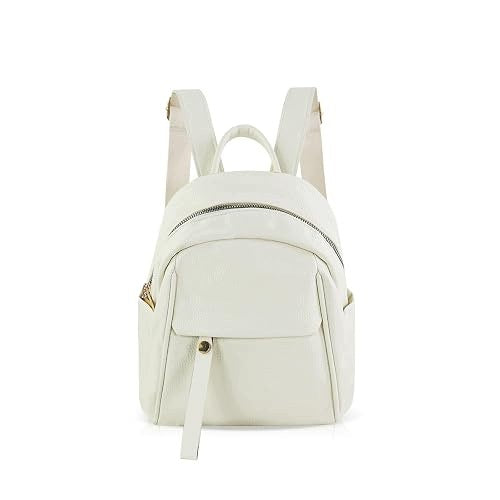 WOMEN'S BACKPACK SMALL TRAVEL WATERPROOF PU 10 POCKETS FOR HOME Manufacturer code Nieoznaczona