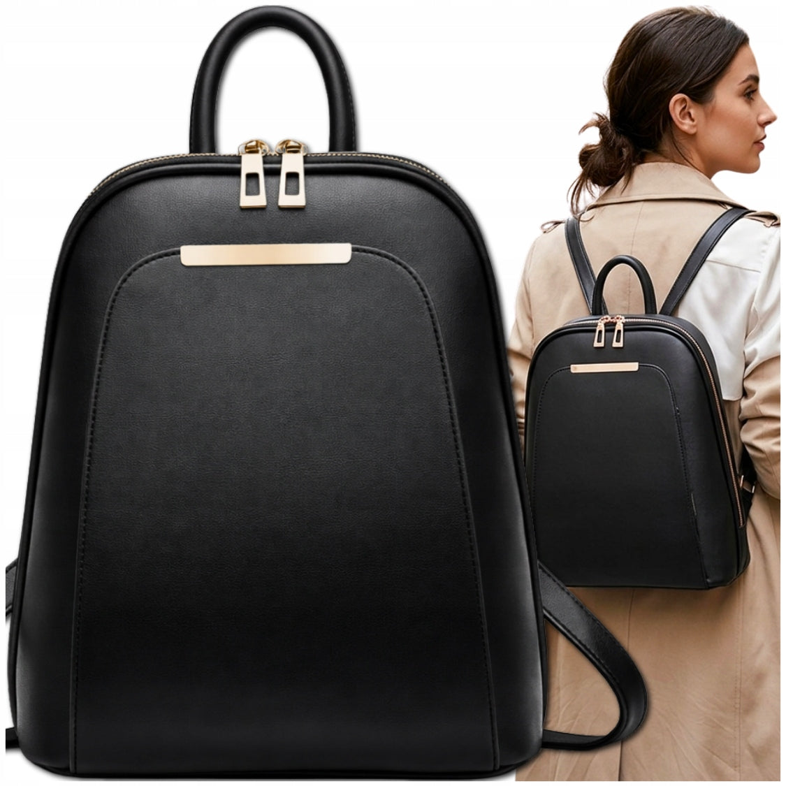 WOMEN'S BACKPACK URBAN FASHIONABLE UNIVERSAL LIGHTWEIGHT ROOMY ELEGANT BACKPACK