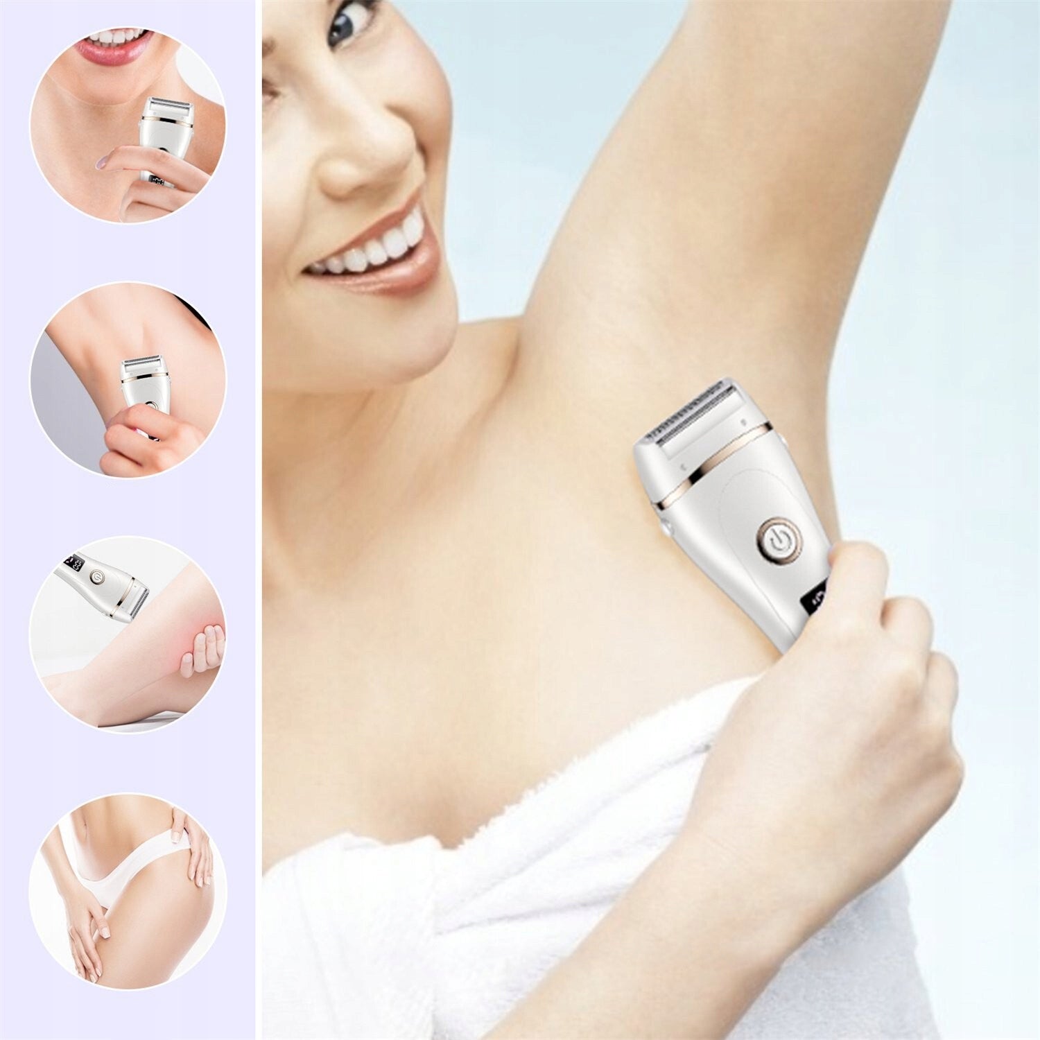 WOMEN'S BODY EPILATOR BIKINI AND LEGS CORDLESS 3IN1 Brand no brand