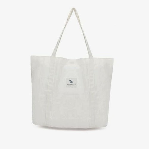 WOMEN'S CANVAS SHOPPING BAG LARGE TOTE BAG FOR WORK FITNESS FOR HOME