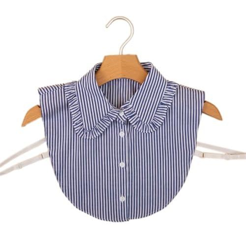 WOMEN'S COLLAR INSERT BLUE LACE COLLAR FOR BLOUSE Brand no brand