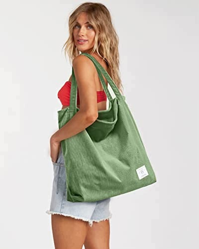 WOMEN'S CORDUROY SHOULDER BAG LARGE FOR WORK TRAVEL OFFICE HOME Manufacturer code Nieoznaczona
