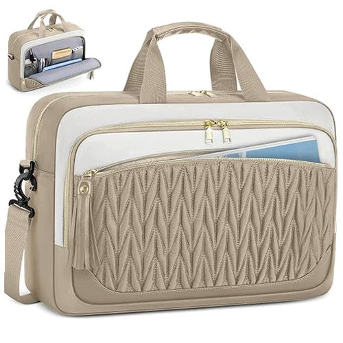 WOMEN'S LAPTOP BAG 17 3 INCH BRIEFCASE FOR WORK SCHOOL HOME