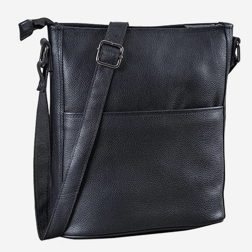 WOMEN'S LEATHER VINTAGE ONYX SHOULDER BAG FOR WOMEN leather