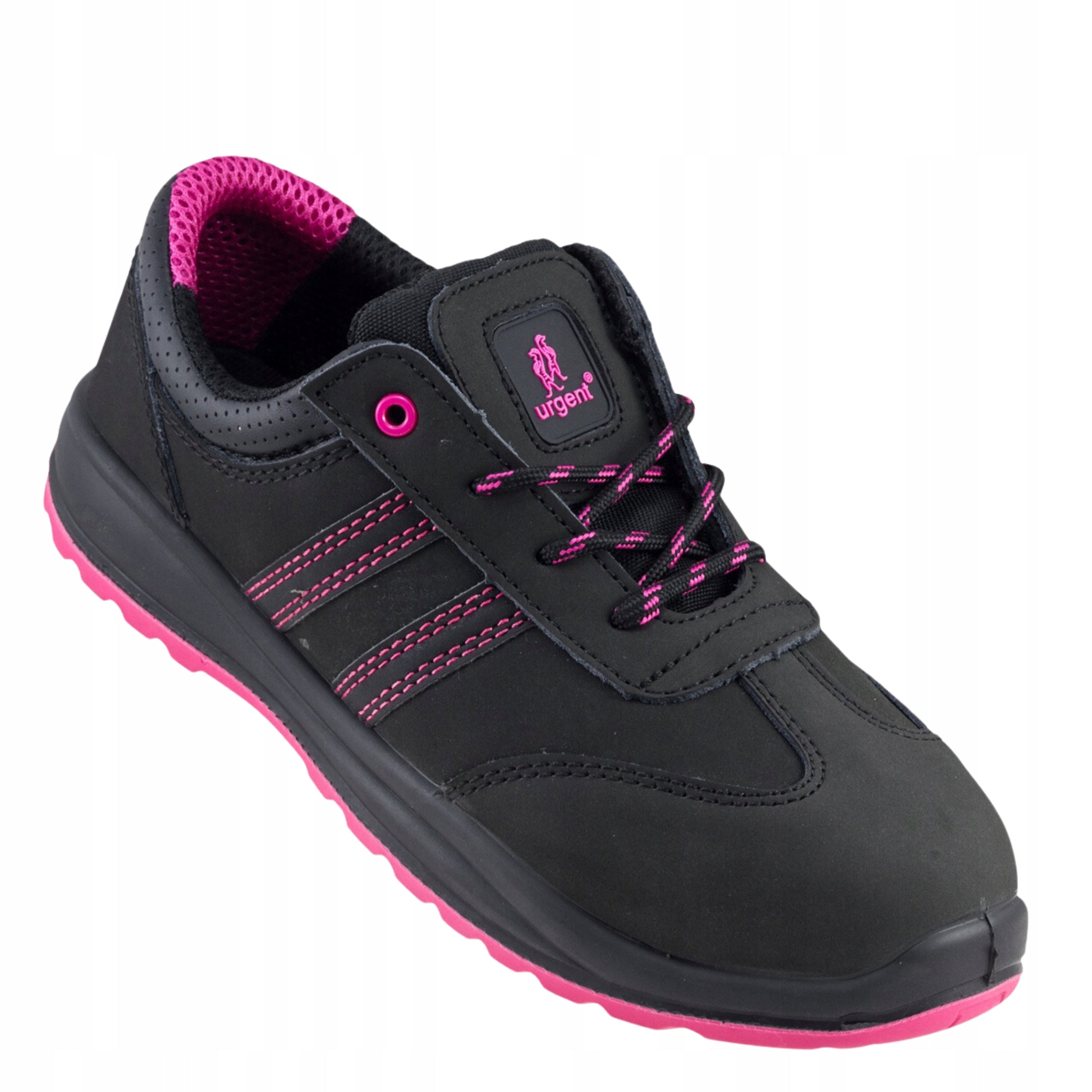 WOMEN'S LIGHTWEIGHT Work Shoes Protective LEATHER SHOES WITH NOSE HEALTH AND SAFETY Brand Urgent