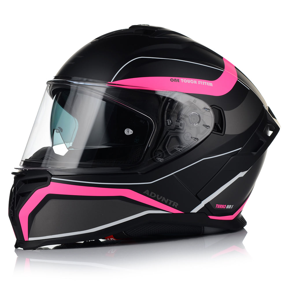 WOMEN'S MOTORCYCLE HELMET CGM 363A SHOT PINK 22.06 PINLOCK SYSTEM + BLEND Manufacturer CGM