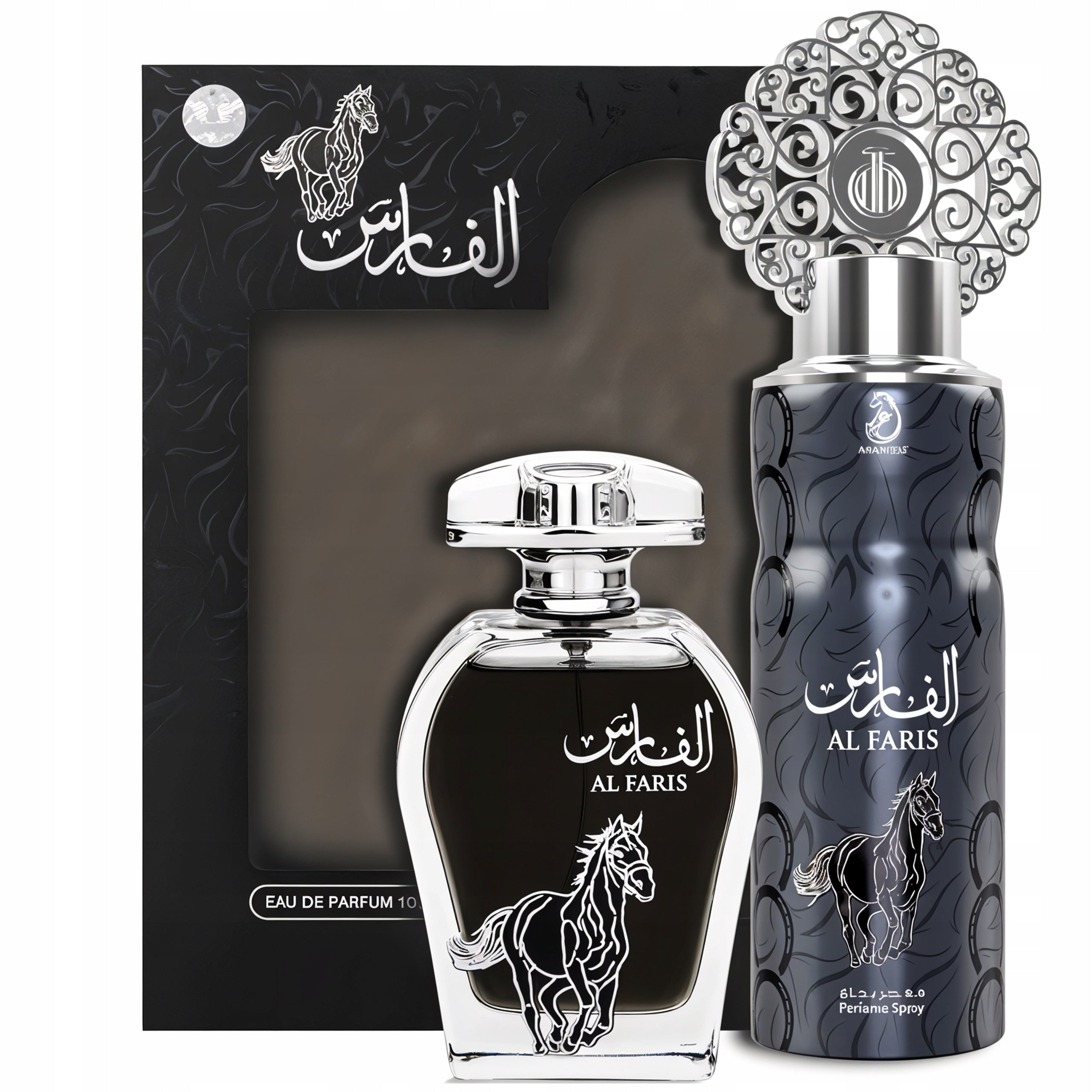 WOMEN'S PERFUME AL FARIS MyPERFUMES + DEODORANT FRESH FLORAL BEAUTIFUL