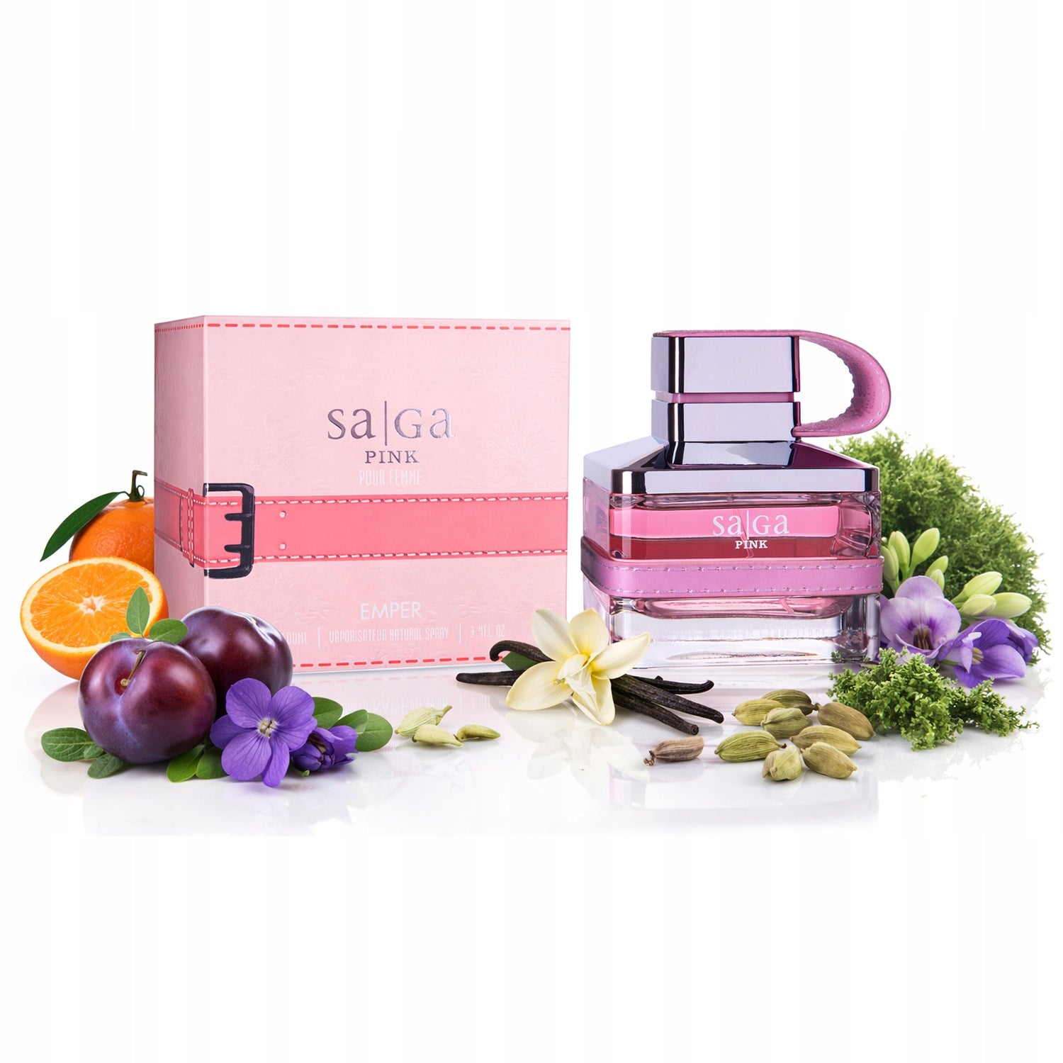 WOMEN'S PERFUME ARABIC FLORAL Emper Saga Pink Perfumed Water 100 ml