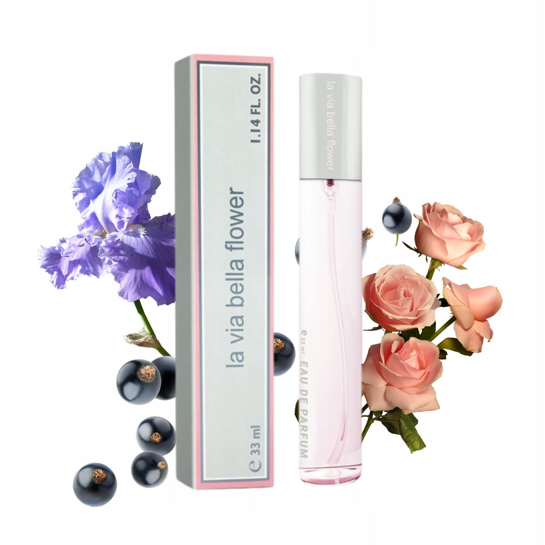 WOMEN'S PERFUME LA FLOWER PERFUME FRAGRANCE FLORAL FRESH LASTING 33 ml