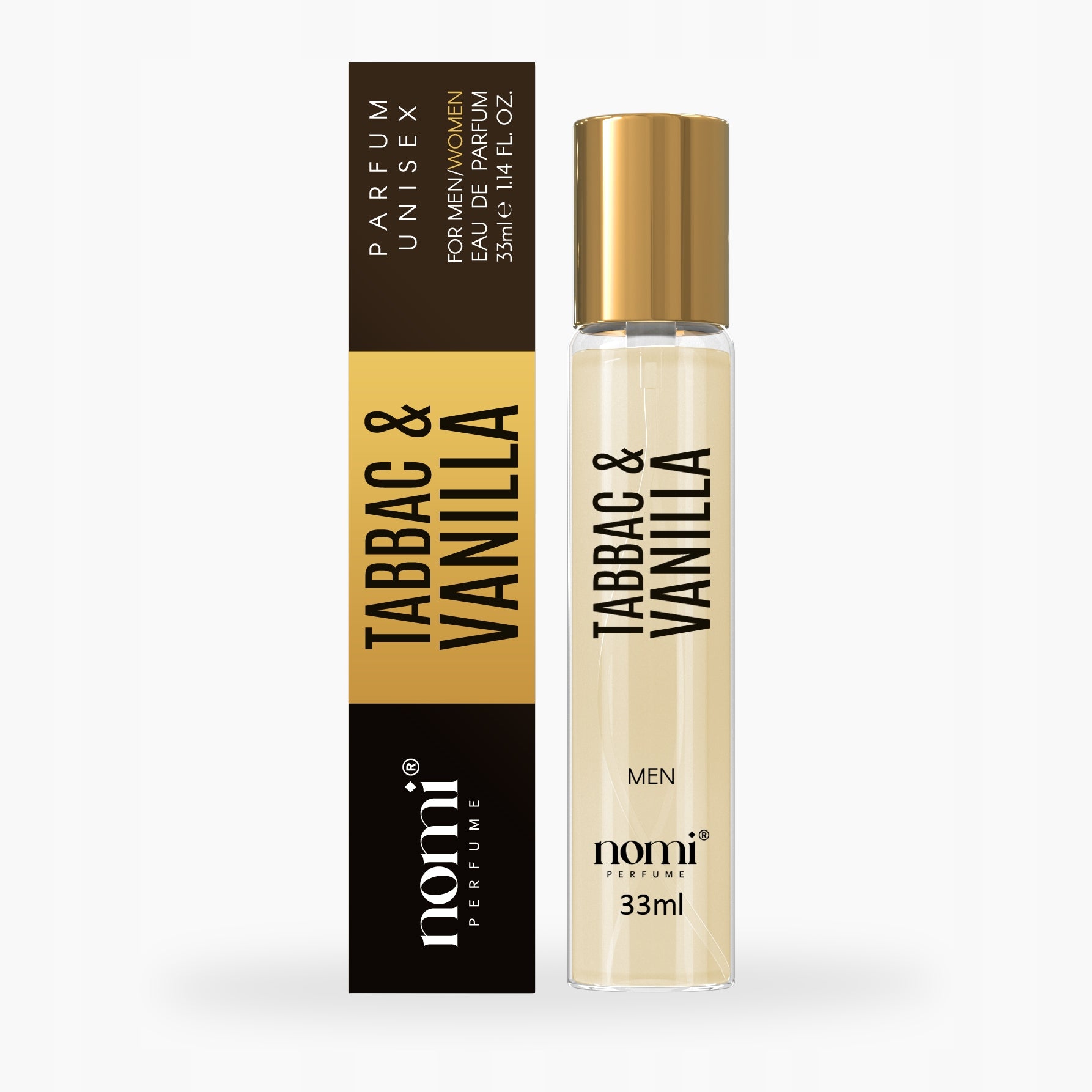 WOMEN'S PERFUME NOMI PERFUMETKI PERFUME TABBAC & VANILLA 33ML EDP Packaging status original
