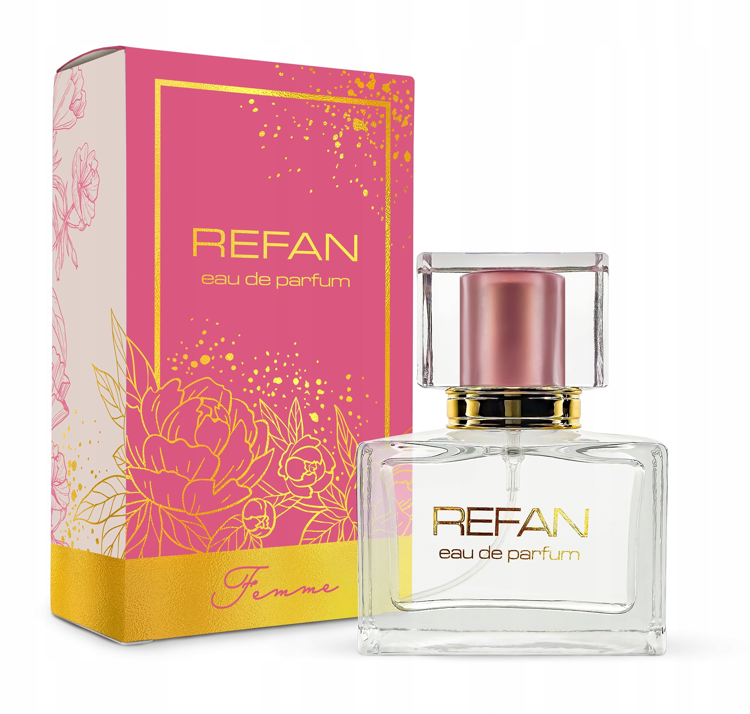 WOMEN'S PERFUME REFAN 335 Luxurious Amber Deep and Cashmere Fragrance 30 ml