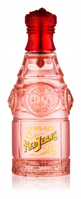 WOMEN'S PERFUME VERSACE RED JEANS 75 ML. ORIGINAL - METAL BOX Packaging status original