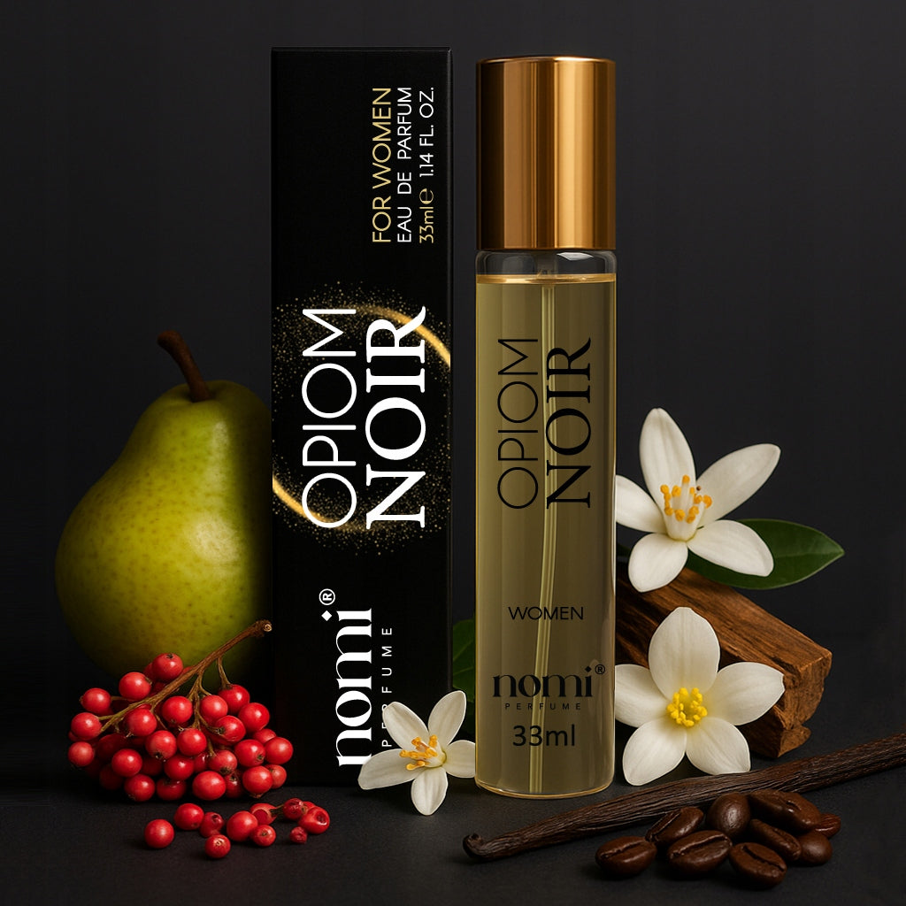 WOMEN'S PERMANENT PERFUME NOMI PERFUMETKI PERFUME OPIOM NOIR EDP 33ml Packaging status original