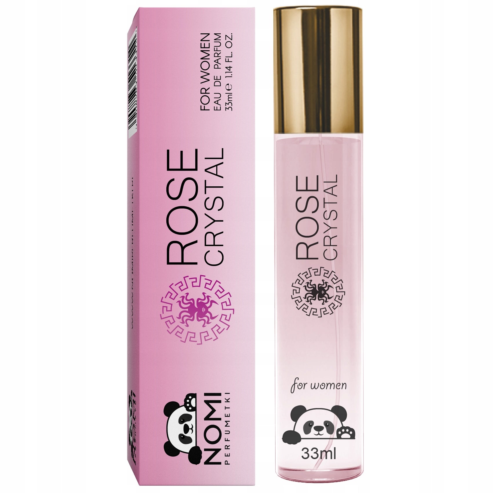 WOMEN'S PERMANENT PERFUME NOMI PERFUMETKI ROSE CRYSTAL EDP 33ml Packaging status original