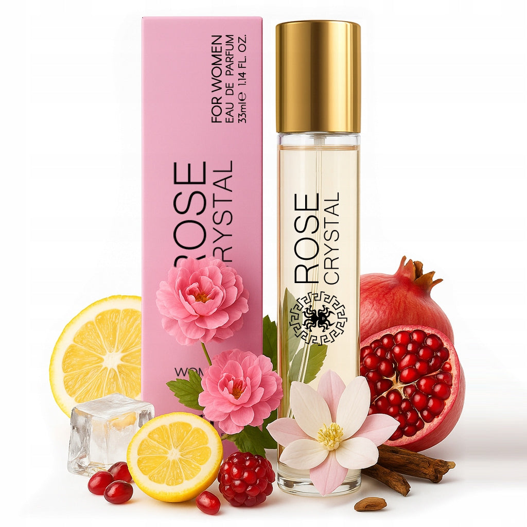 WOMEN'S PERMANENT PERFUME NOMI PERFUMETKI ROSE CRYSTAL EDP 33ml