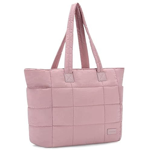 WOMEN'S QUILTED LAPTOP SHOULDER BAG TEACHER COMPARTMENTS for HOME Brand no brand