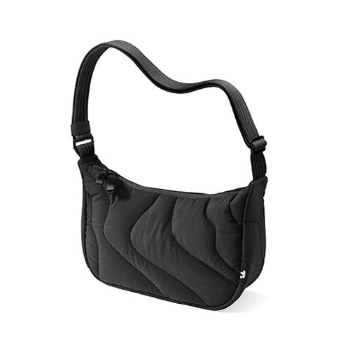 WOMEN'S QUILTED NYLON CROSSBODY SHOULDER BAG FOR WOMEN HOME