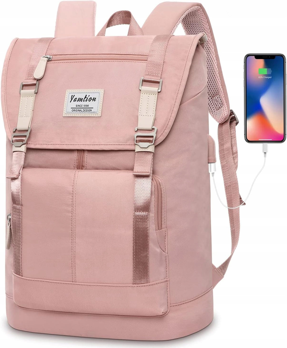 WOMEN'S SCHOOL BACKPACK FOR UNIVERSITY TO SCHOOL WORK OFFICE TRAVEL BACKPACK Manufacturer code PLECAK DO PRACY BIURA PLECAK PODRÓŻNY