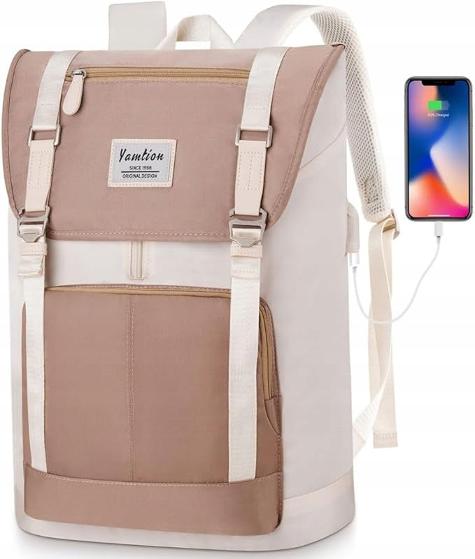 WOMEN'S SCHOOL BACKPACK FOR UNIVERSITY TO SCHOOL WORK OFFICE TRAVEL BACKPACK Packaging status original