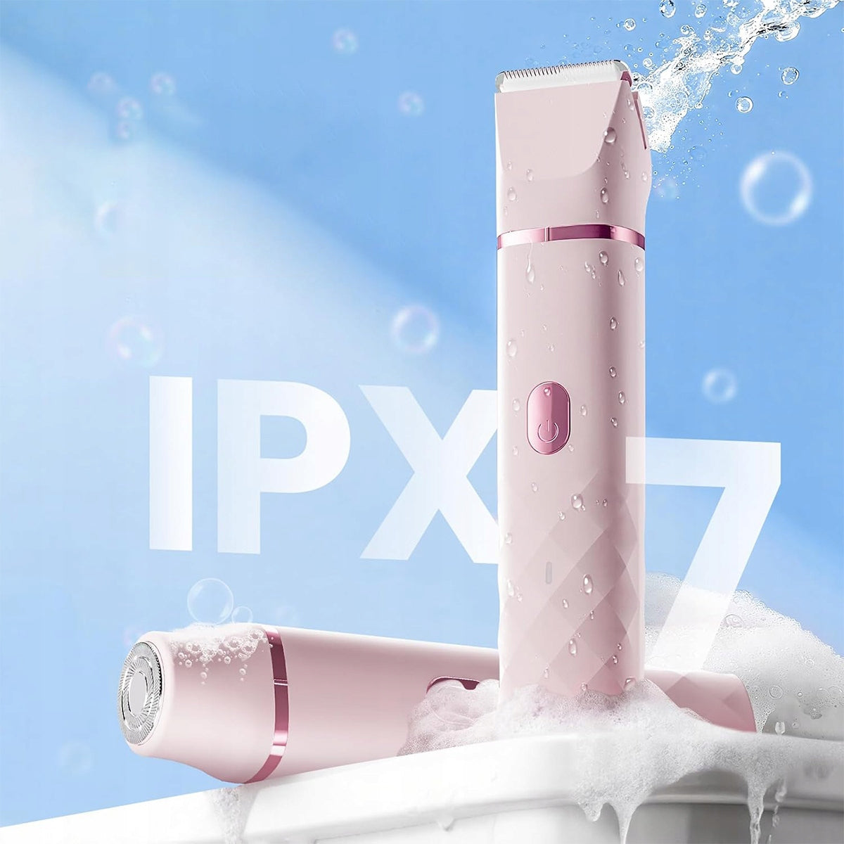 WOMEN'S SHAVER BODY EPILATOR BIKINI LEGS ARMPIT WATERPROOF 2IN1 Packaging status original