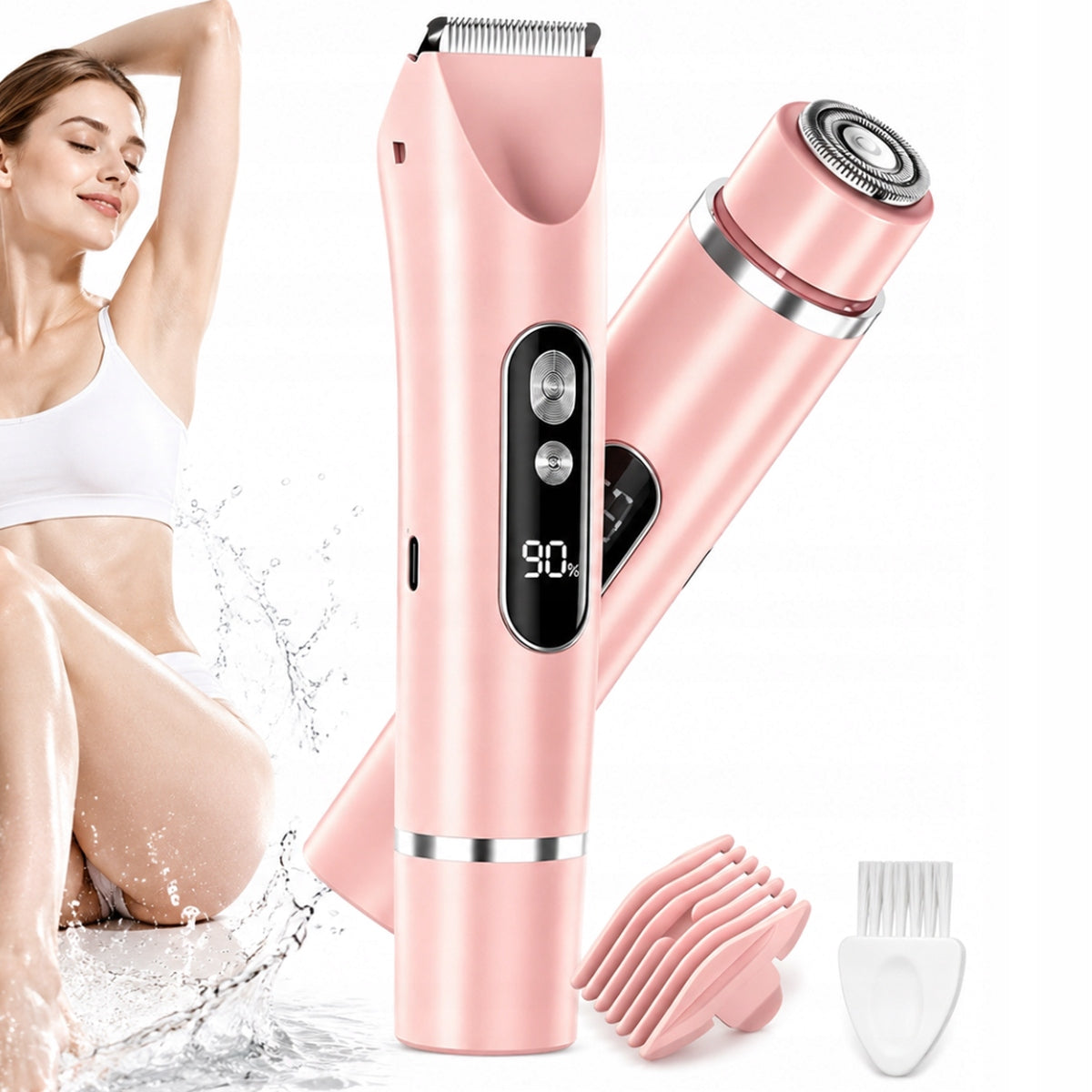WOMEN'S SHAVER BODY LEG EPILATOR INTIMATE PLACES FOR ARMPITS USB TRIMMER