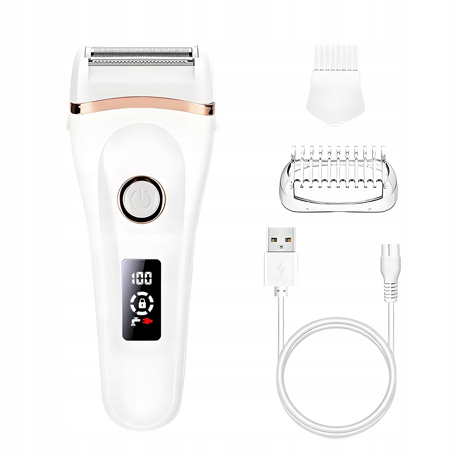 WOMEN'S SHAVER EPILATOR 3in1 for BODY BIKINI AND LEGS Wireless MACHINE Brand no brand
