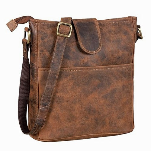 WOMEN'S SHOULDER BAG LEATHER VINTAGE STYLE FOR WOMEN GIFT leather