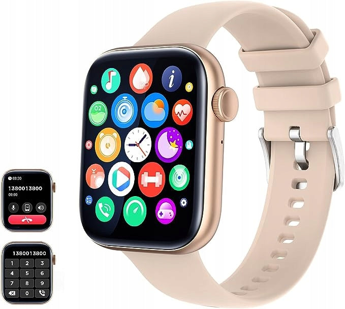 WOMEN'S SMARTWATCH 120+ SPORTS FITNESS TRACKER ASSISTANT IOS ANDROID