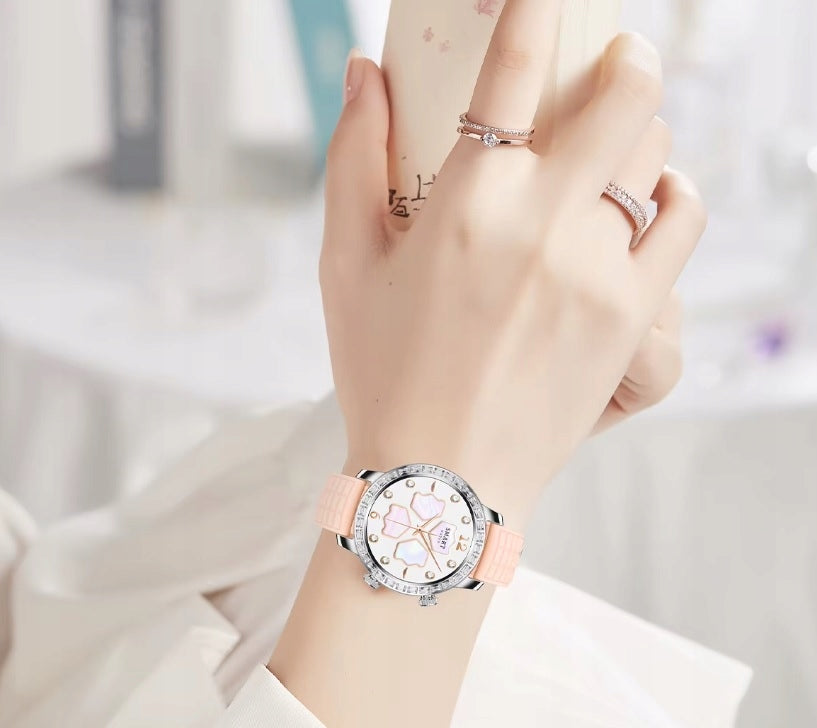 WOMEN'S SMARTWATCH 360X360 AMOLED PL WATERPROOF TALK + 2 STRIPES Packaging status original
