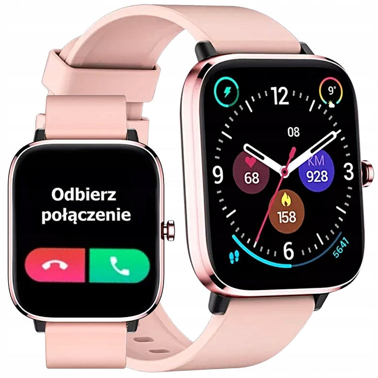 WOMEN'S SMARTWATCH CALLS + ENGRAVING PRESSURE SMS BOX