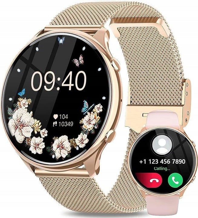 WOMEN'S SMARTWATCH ELEGANT COLORS WATERPROOF MANY FUNCTIONS PL MENU