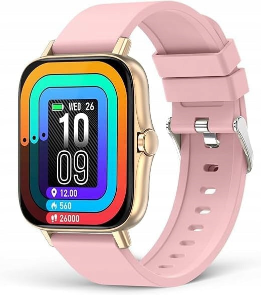 WOMEN'S SMARTWATCH FITNESS SMART WATCH 1.7'' AMOLED PINK