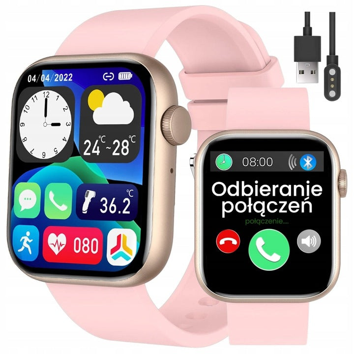 WOMEN'S SMARTWATCH GRAVITY +ENGRAVING CONVERSATION POLISH MENU 260mAh sport