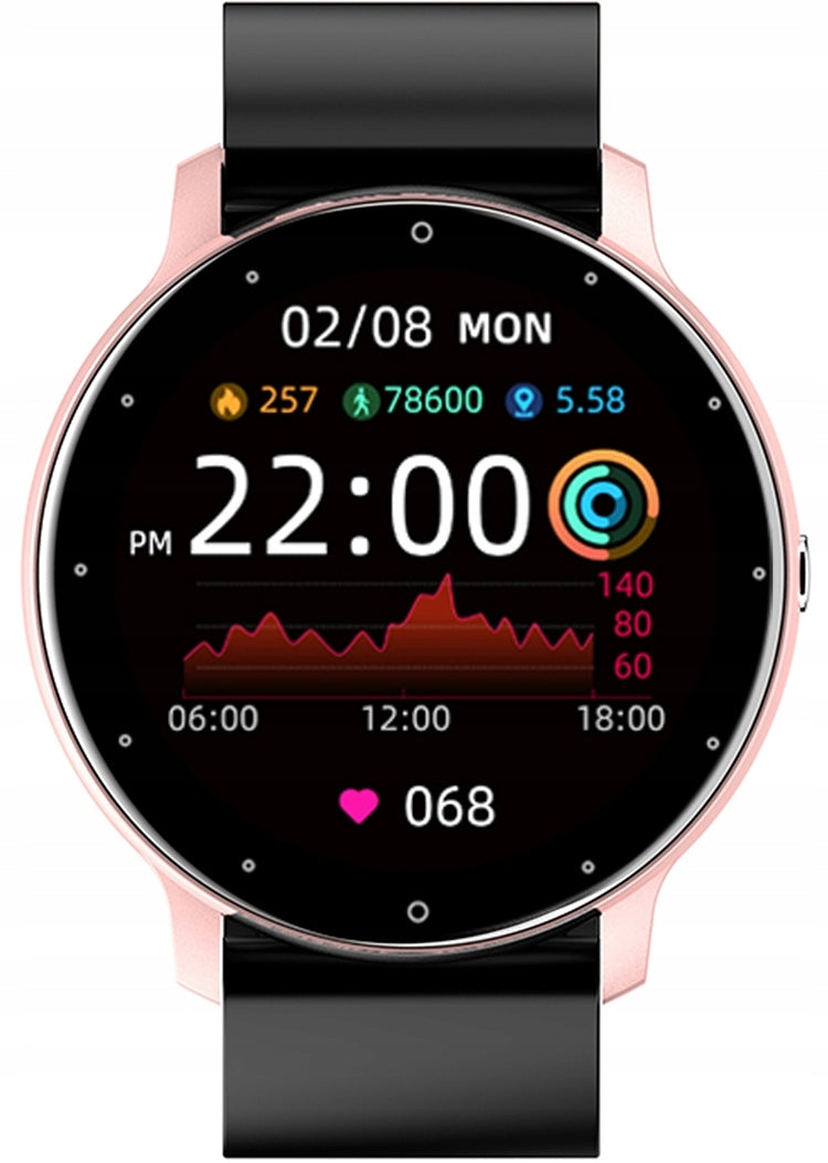 WOMEN'S SMARTWATCH Gravity GT1-2 PRO ON STRAP HEART RATE, PULSE, PEDOMETER SMS Manufacturer code GT1-1
