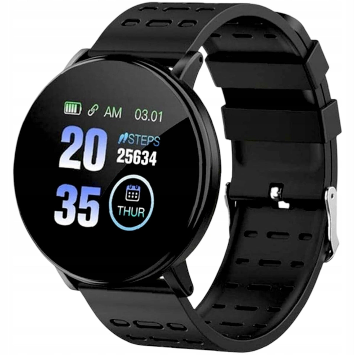 WOMEN'S SMARTWATCH - MEN'S SPORTS WATCH POLISH MENU SMART WATCH Packaging status original