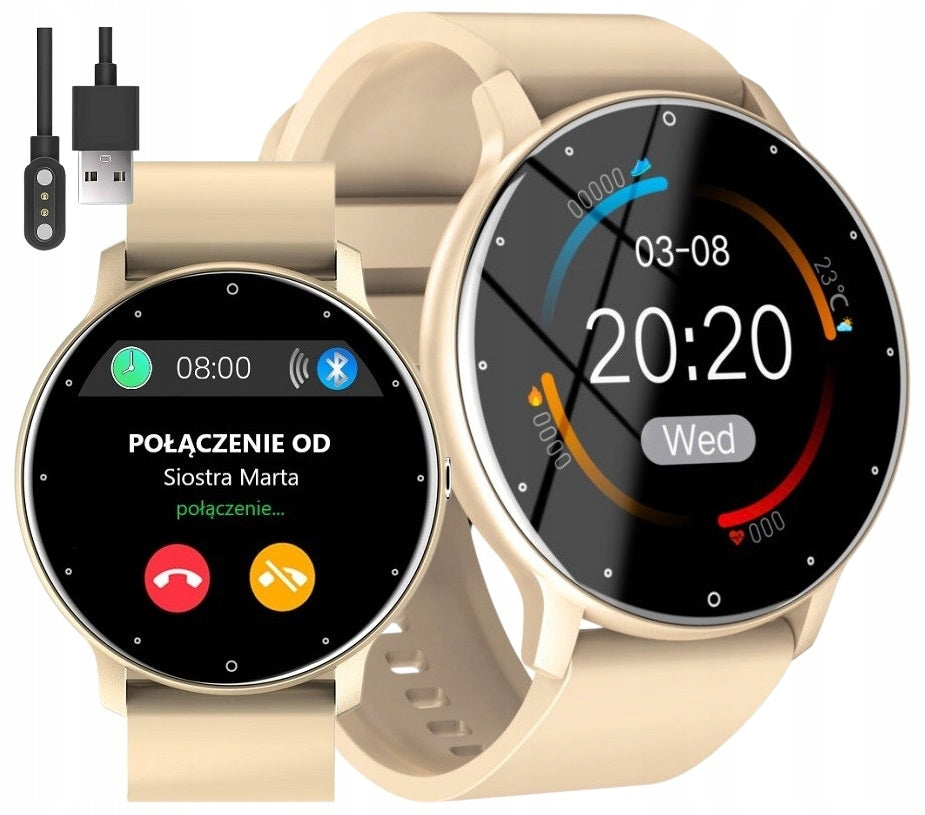 WOMEN'S SMARTWATCH RUBICON MENU PL PRESSURE SMS