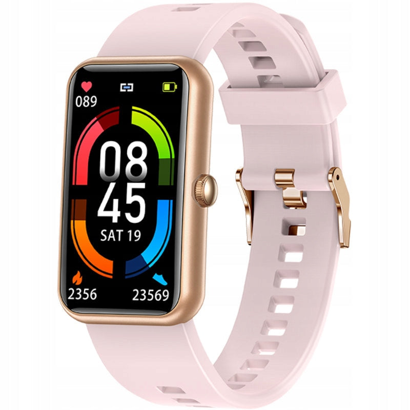 WOMEN'S SMARTWATCH Rubicon RNCE83 - BLOOD PRESSURE MONITOR (sr032e) Color pink