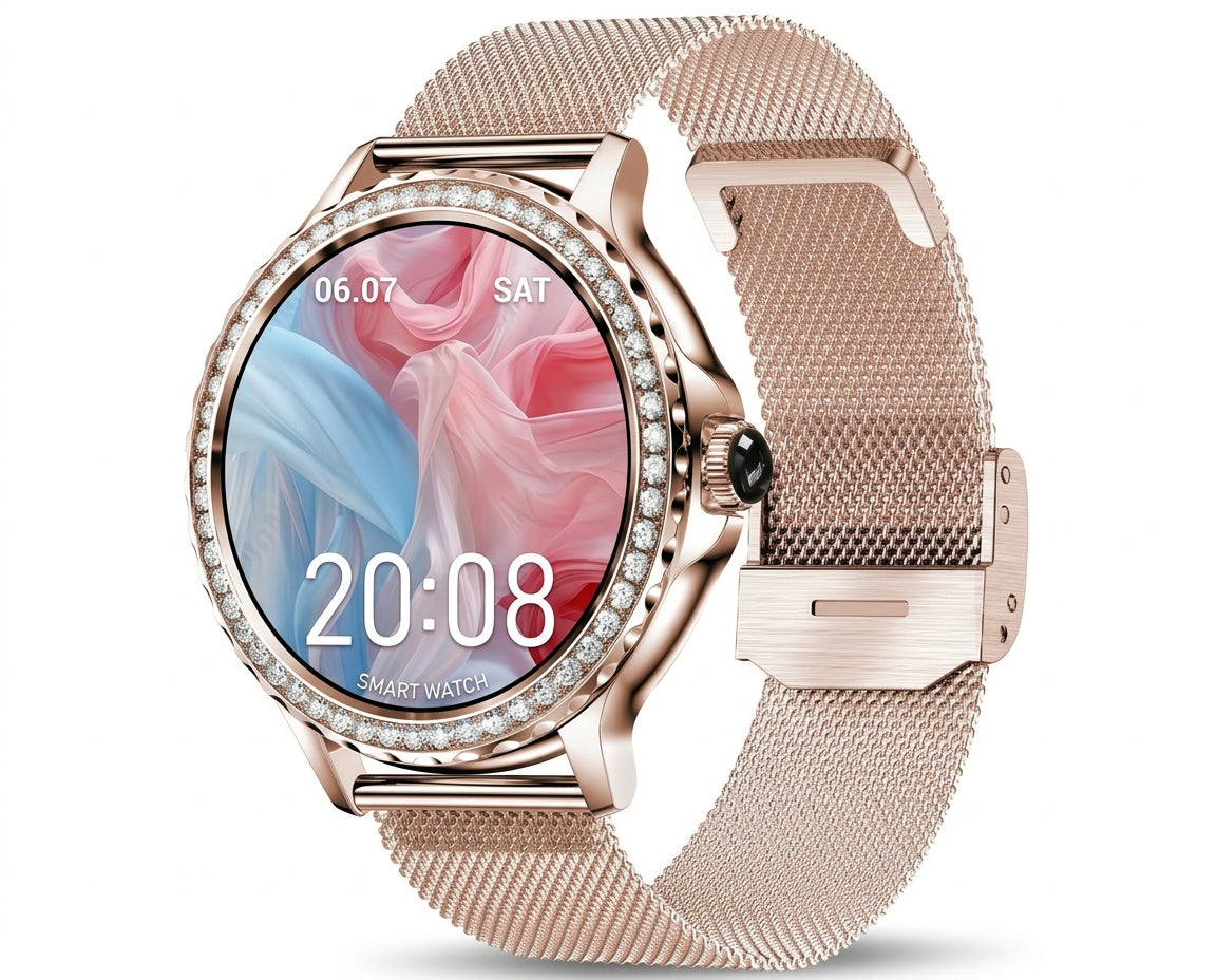 WOMEN'S SMARTWATCH WATCH RECEIVING CALLS PL ECG PULS SMS SMART WATCH P Manufacturer code SMARUB274