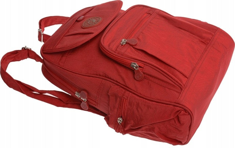 WOMEN'S TEXTILE BACKPACK LOTS OF PARTITIONS witches Additional features with pockets