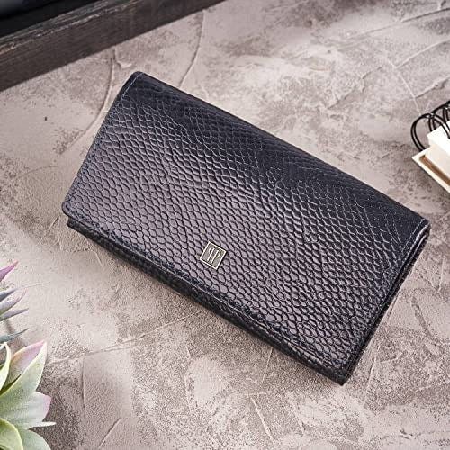 WOMEN'S WALLET BLACK LARGE PAOLO PERUZZI FOR WOMEN'S GIFT Manufacturer code SWC5908151573976
