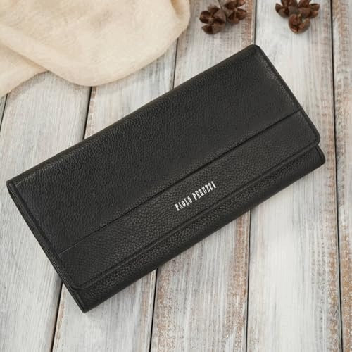 WOMEN'S WALLET LEATHER BLACK LARGE RFID FOR WOMEN ELEGANT WOMEN'S Manufacturer code SWC5908151573730