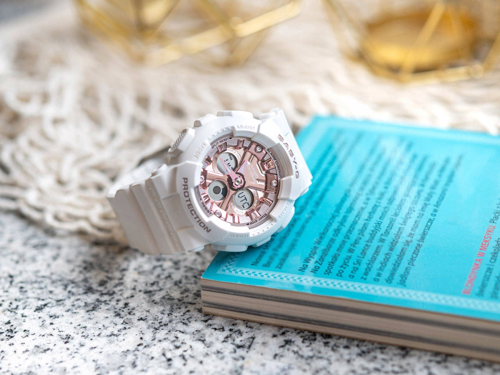 WOMEN'S WATCH CASIO BA-130-7A1ER BABY-G SPORTS Packaging status original