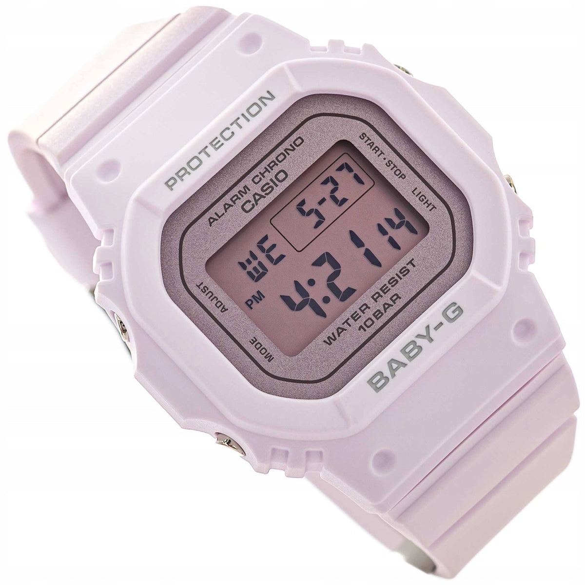 WOMEN'S WATCH CASIO BGD-565SC-4BR BABY-G ALARM WATERPROOF